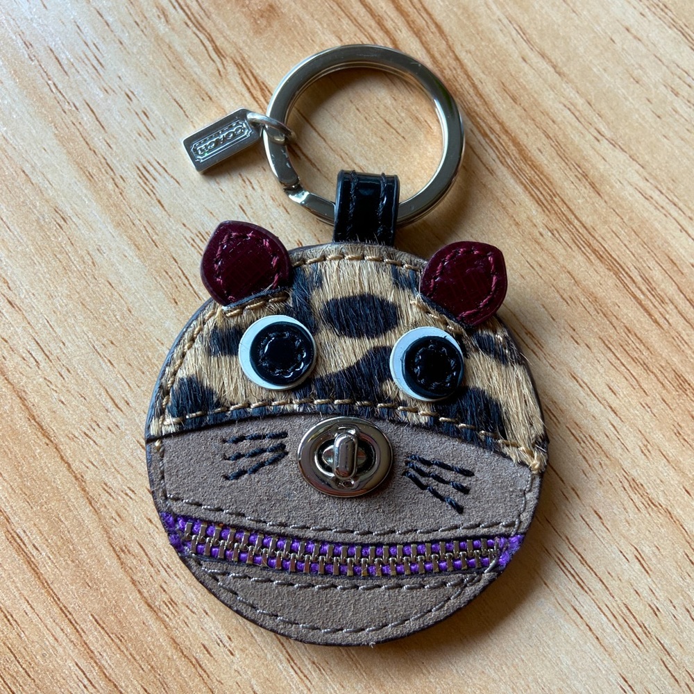Authentic Rare Collectible COACH Key Fob Charm